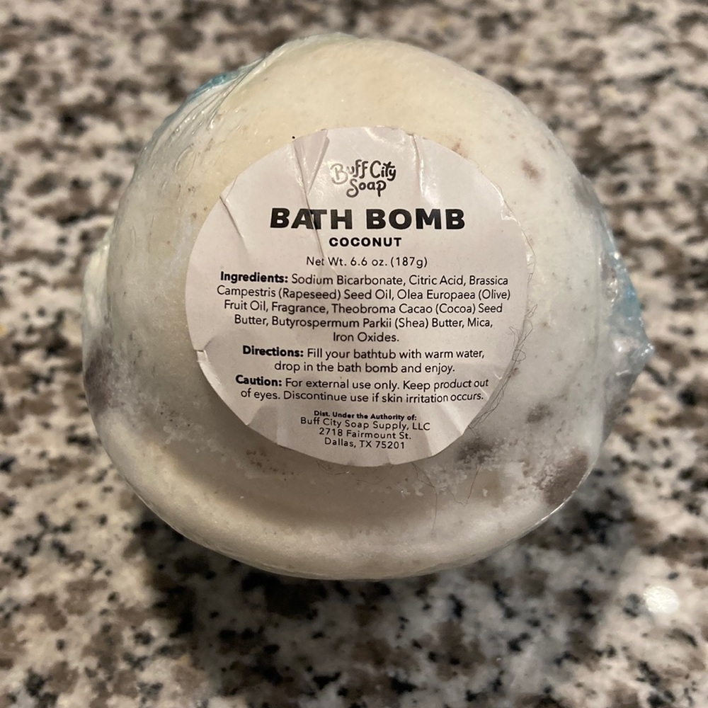 Buff City Soap Coconut Bath Bomb